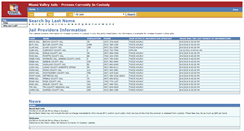 Desktop Screenshot of miamivalleyjails.org